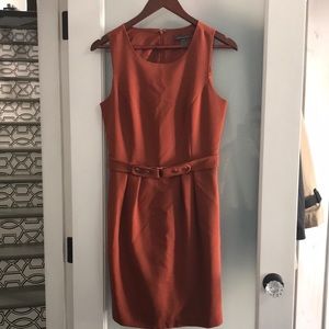Suzy Shier dress size S burnt orange